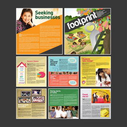 國際視野，彩色綻放 手繪風格企業宣傳冊設計新范式